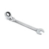 GearWrench 16 Piece 72-Tooth 12 Point Flex Head Ratcheting Combination Metric Wrench Set