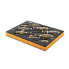 GearWrench 9 Piece Slotted Dual Material Screwdriver Set in Foam Storage Tray
