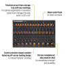 GearWrench 66 Piece 1/4", 3/8", 1/2" Drive 6 Point Metric Impact Socket Set in Foam Storage Tray