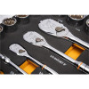 GearWrench 83 Piece 1/4", 3/8", & 1/2" 90-Tooth SAE/Metric Mechanics Tool Set with Foam Storage Tray