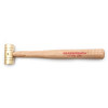 GearWrench 2 Pound Brass Hammer with Hickory Handle