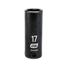 GearWrench 3/8 Inch Drive 6 Point Deep Impact Metric Socket 17mm