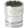 GearWrench 1/4 Inch Drive 12 Point Standard Metric Socket 10mm