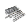 GearWrench 163 Piece 1/4 Inch, 3/8 Inch & 1/2 Inch Drive 6 Point Standard and Deep SAE/Metric Master Socket Set