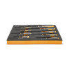 GearWrench 9 Piece Phillips&reg; Dual Material Screwdriver Set in Foam Storage Tray