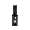 GearWrench 3/8 Inch Drive 6 Point Deep Impact Metric Socket 8mm
