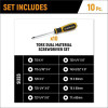 GearWrench 10 Piece Torx&reg; Dual Material Screwdriver Set in Foam Storage Tray
