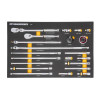 GearWrench 21 Piece 3/8" 90-Tooth Ratchet & Drive Tool Set with Foam Storage Tray