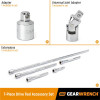 GearWrench 7 Piece 1/4 Inch Drive Tool Accessories Set