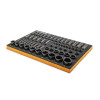 GearWrench 63 Piece 1/4", 3/8", 1/2" Drive 6 Point SAE Impact Socket Set in Foam Storage Tray