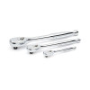 GearWrench 3 Piece 1/4 Inch, 3/8 Inch & 1/2 Inch Drive 120XP Teardrop Ratchet Set