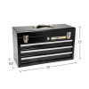 GearWrench 20 Inch 3 Drawer Black Steel Tool Box