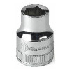 GearWrench 3/8 Inch Drive 6 Point Standard Metric Socket 21mm