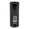 GearWrench 1/2 Inch Drive 6 Point Deep Impact Metric Socket 23mm