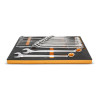 GearWrench 24 Piece 12 Point Long Pattern Combination Metric Wrench Set in Foam Storage Tray