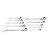GearWrench 10 Piece 90-Tooth 12 Point Flex Head Ratcheting Combination SAE Wrench Set
