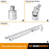 GearWrench 7 Piece 3/8 Inch Drive Tool Accessories Set