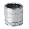 GearWrench 1/2 Inch Drive 6 Point Standard Metric Socket 16mm