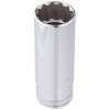 GearWrench 1/2 Inch Drive 12 Point Deep Metric Socket 21mm