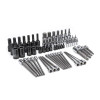 GearWrench 74 Piece 1/4", 3/8" & 1/2" Drive Metric Bit Socket Set in Foam Storage Tray