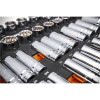 GearWrench 60 Piece 1/2" Drive Master SAE Socket Set in Foam Storage Tray