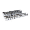 GearWrench 60 Piece 1/2" Drive Master SAE Socket Set in Foam Storage Tray