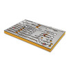 GearWrench 1268 Piece MEGAMOD Master Mechanics Tool Set Inch Premium Modular Foam Trays with Tool Storage