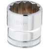 GearWrench 3/8 Inch Drive 12 Point Standard Metric Socket 18mm