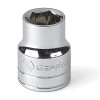 GearWrench 1/2 Inch Drive 12 Point Standard SAE Socket 1-1/8 Inch