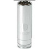 GearWrench 1/2 Inch Drive 12 Point Deep Metric Socket 12mm