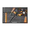 GearWrench 59 Piece 6 Point Combination Wrench and Hex Key Set in Foam Storage Tray