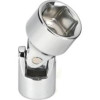 GearWrench 1/4 Inch Drive 6 Point SAE Flex Socket 1/2 Inch