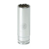 GearWrench 1/4 Inch Drive 12 Point Deep Metric Socket 7mm
