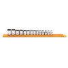 GEARWRENCH 14 Piece 3/8" Drive 6 Point Metric Hi-Viz Socket Set