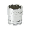 GearWrench 3/8 Inch Drive 12 Point Standard SAE Socket 5/8 Inch