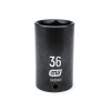 GearWrench 1/2 Inch Drive 6 Point Deep Impact Metric Socket 36mm