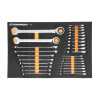 Gearwrench 358 Piece MEGAMOD Metric Mechanics Tool Set in Modular Foam Trays with Rolling Cabinet