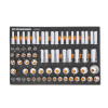 Gearwrench 358 Piece MEGAMOD Metric Mechanics Tool Set in Modular Foam Trays with Rolling Cabinet