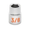 GEARWRENCH 13 Piece 3/8" Drive 6 Point SAE Hi-Viz Socket Set