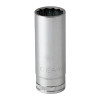 GearWrench 1/2 Inch Drive 12 Point Deep Metric Socket 18mm