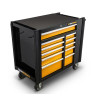 GearWrench 42 Inch 11 Drawer Black & Orange Mobile Work Station