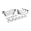 GearWrench 19 Piece Specialty Ratcheting SAE Wrench Set in Foam Storage Tray