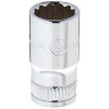 GearWrench 1/4 Inch Drive 12 Point Standard Metric Socket 9mm