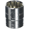 GearWrench 1/2 Inch Drive 12 Point Standard SAE Socket 1 Inch