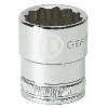 GearWrench 3/8 Inch Drive 12 Point Standard Metric Socket 6mm