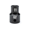 GearWrench 1/2 Inch Drive 6 Point Standard Impact Metric Socket 11mm