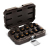 GEARWRENCH 12 Piece 1/2" Drive 6 Point Metric Hi-Viz Impact Socket Set