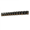 GEARWRENCH 12 Piece 1/2" Drive 6 Point SAE Hi-Viz Impact Socket Set