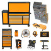 GEARWRENCH 1331 Piece MEGAMOD Master Mechanics Tool Set in Premium Modular Foam Trays With Tool Storage and Shop Equipment