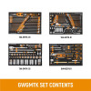 GEARWRENCH 1629 Piece MEGAMOD Mechanics Tool Set in Premium Modular Foam Trays with Tool Storage & Shop Equipment